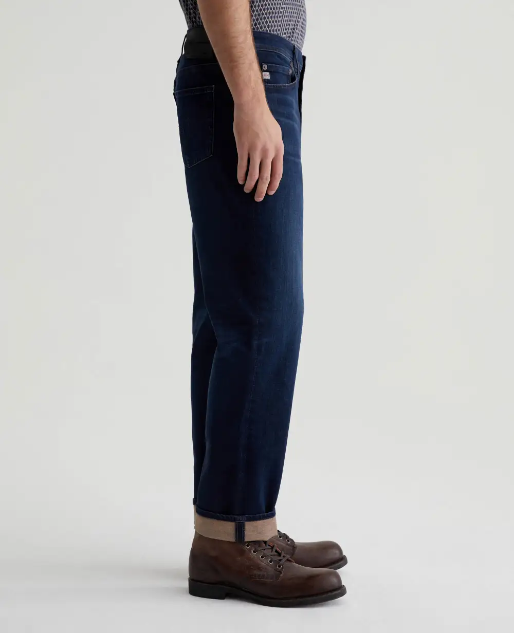 Men's Relaxed Tapered Bi Stretch Jeans