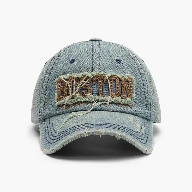 Letter Adjustable Cotton Hat