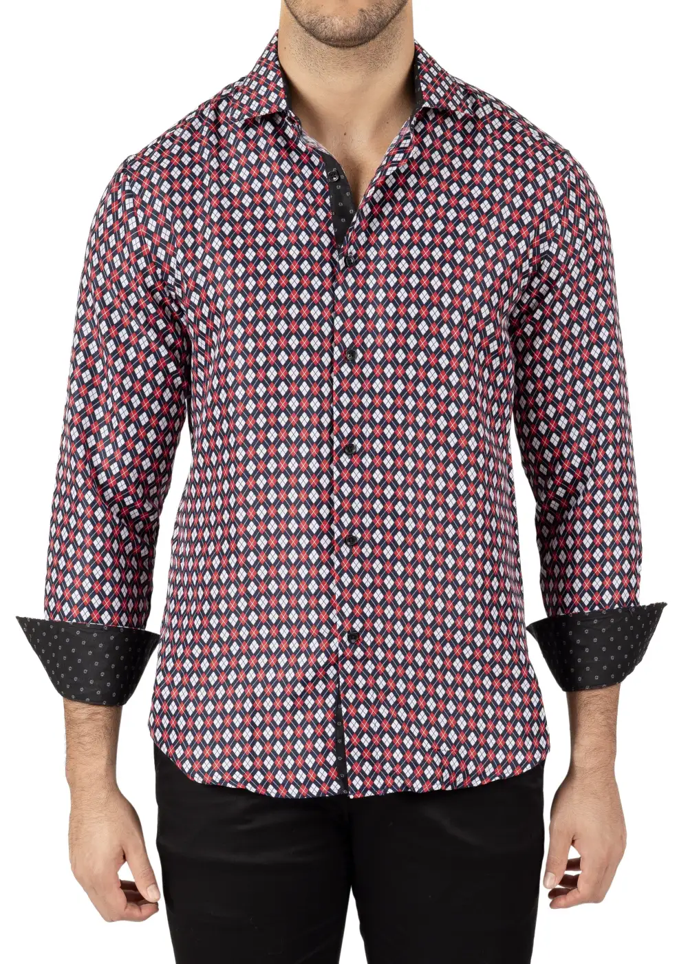 Street Button Up Dress Shirt