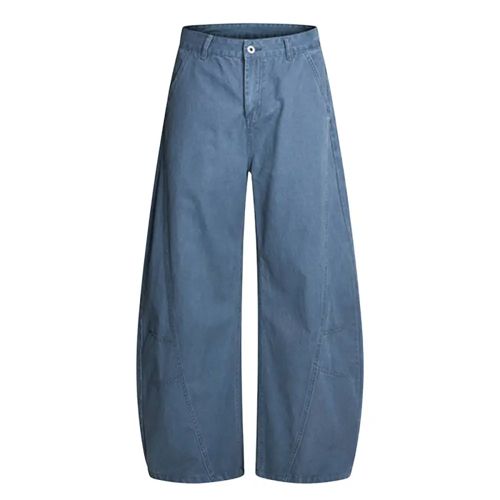 Vintage Washed Washed Relaxed Fit Men's Trousers