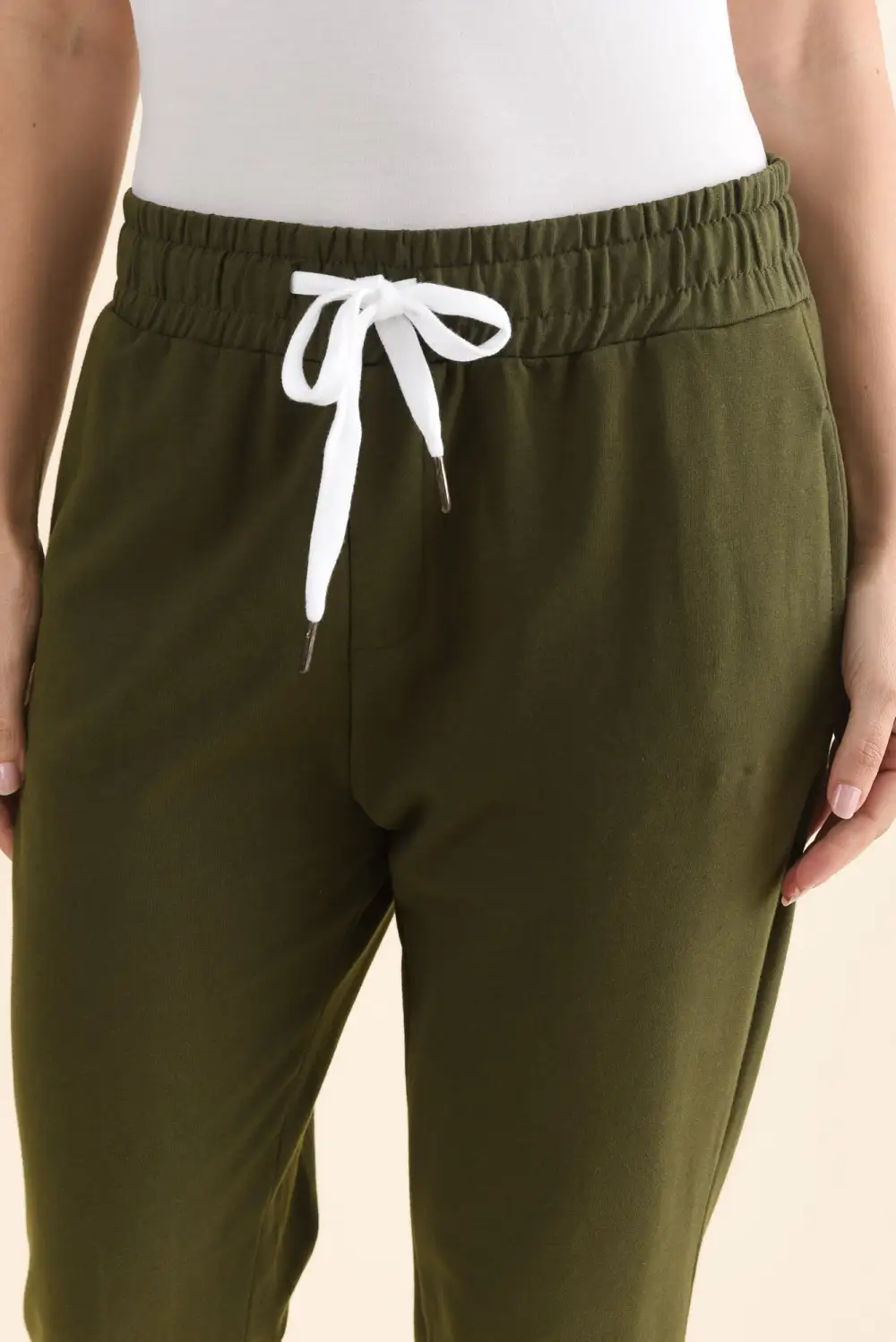 Sweatpants With Mid Rise