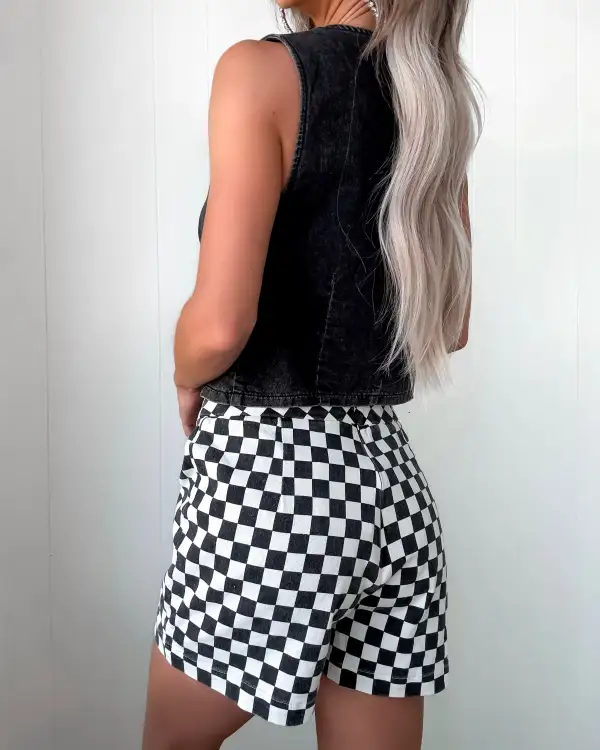 Modern Classic Denim Vest