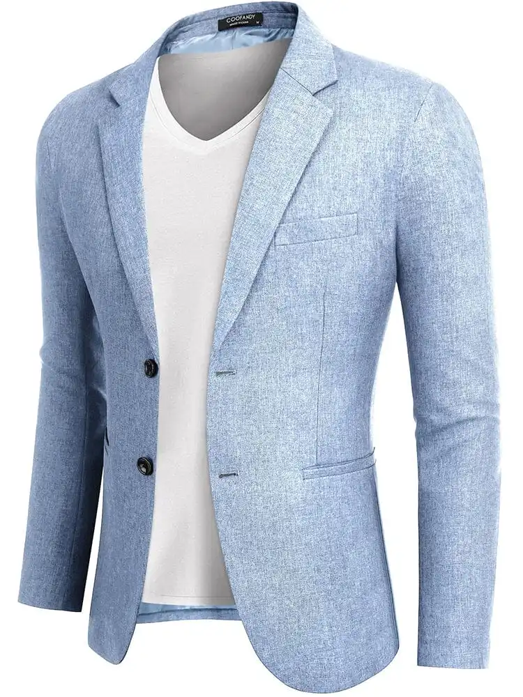 Classic Two Button Suit Jacket
