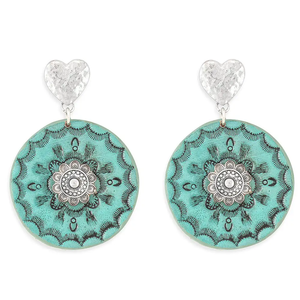 Sculpted Graceful Artful Statement Earrings