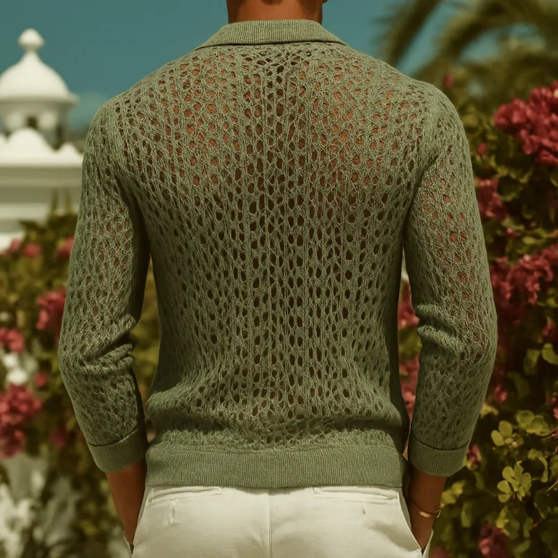 Textured Knit Shirt