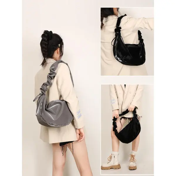 Soft Leather Hobo Bag