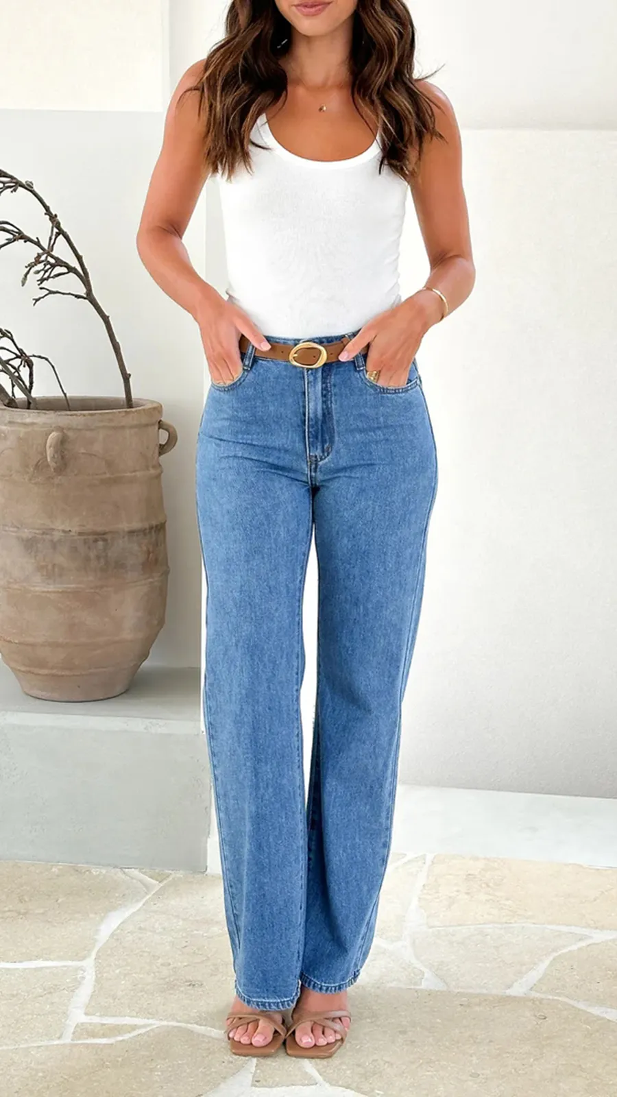 Light Weight Denim Fabrication Jeans