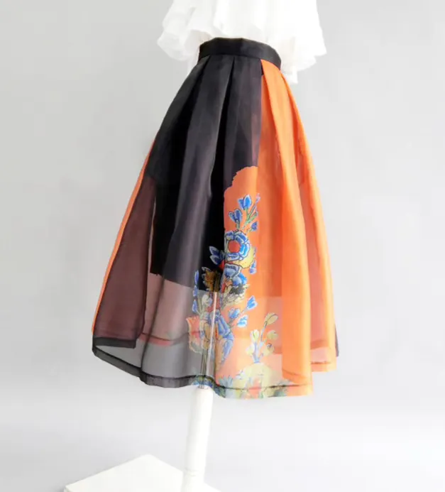 Refined Promenade Everyday Casual Skirt