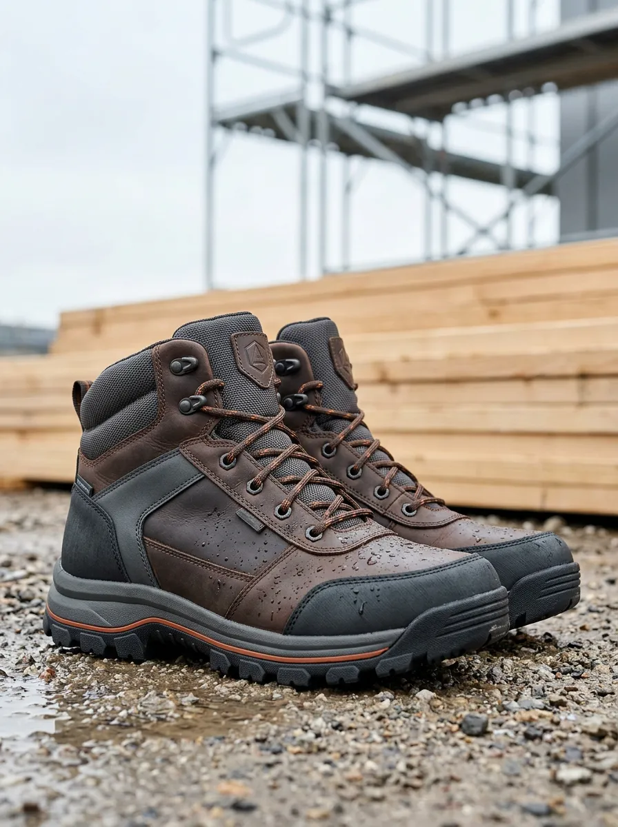 Essential Construction Edit Men' Waterproof Work Boots
