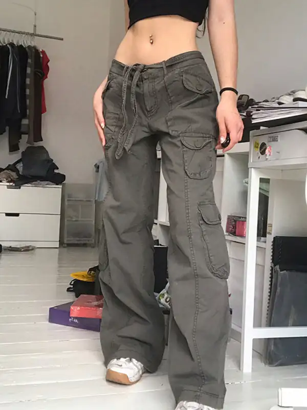 Refined Refined Pocketed Wide Straight Jeans