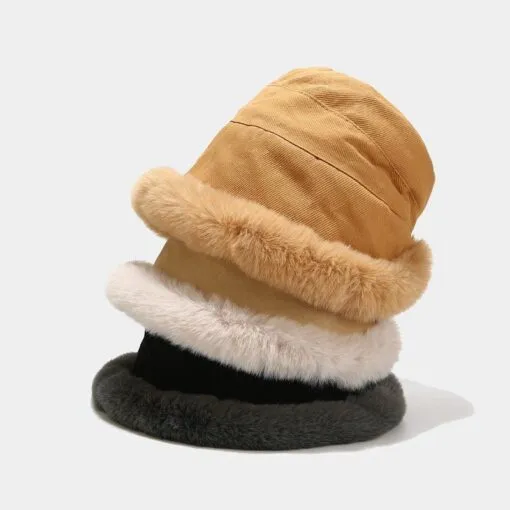 Outdoor Winter Round Beret Hat