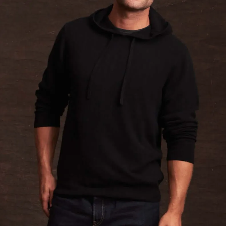 Men's Modern Straight Drawstring Sweatshirt