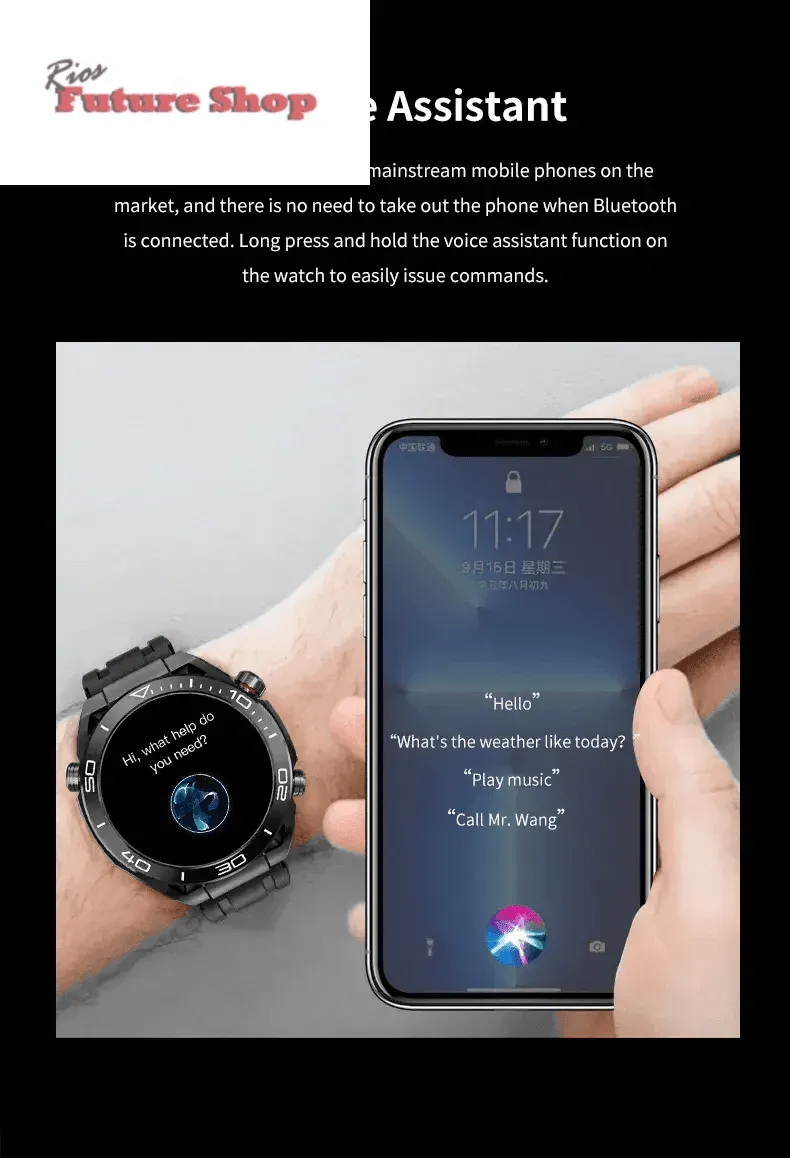 GS Ultimate Full Touch Screen Smartwatch