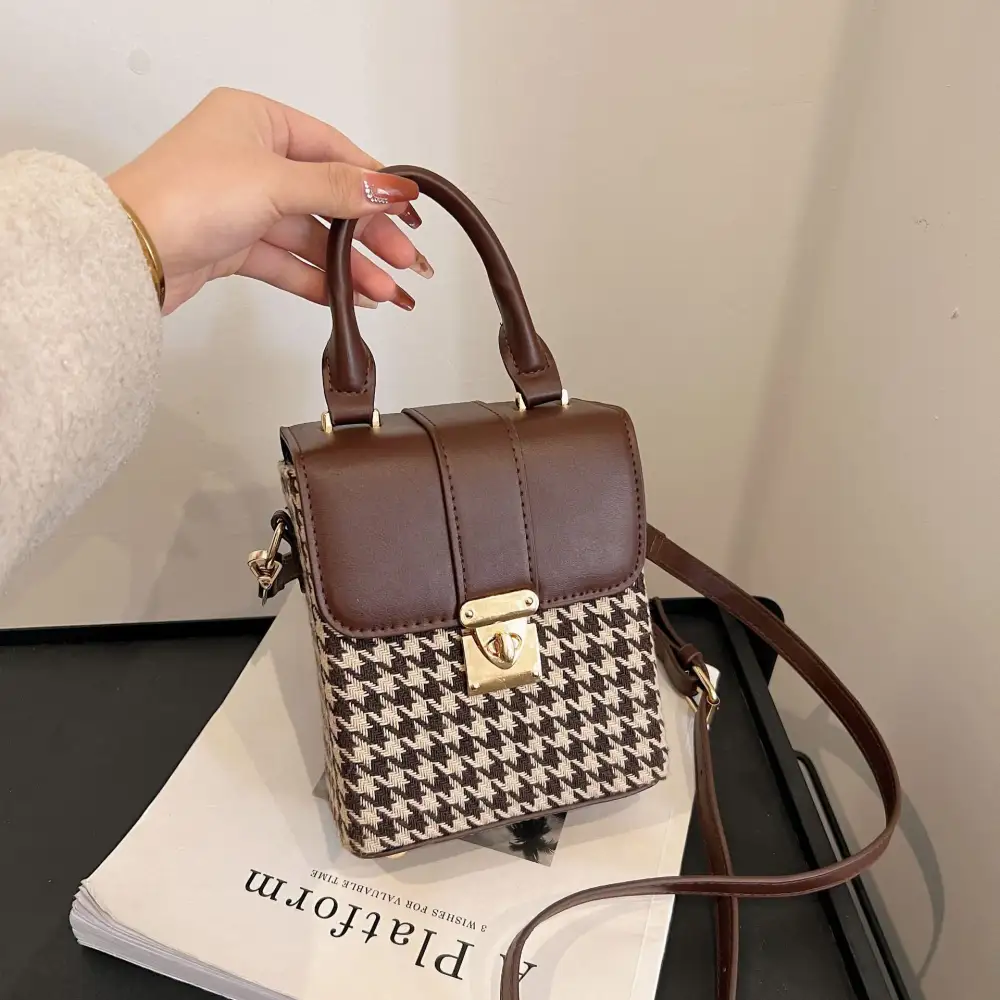 Square Structured Handbag