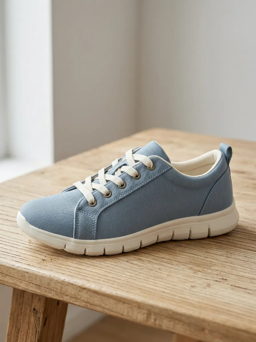 Women's Clean Printed Canvas Shoes