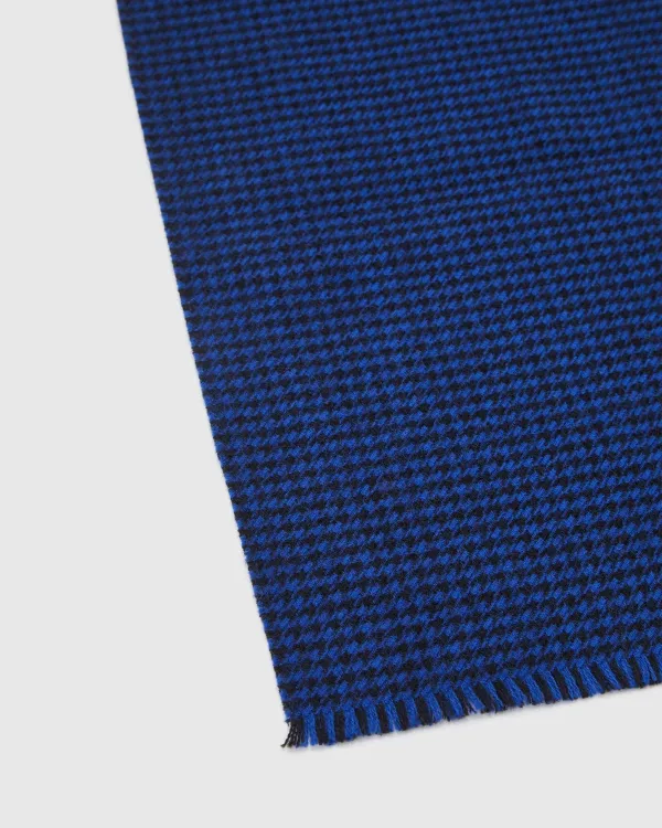 Blue Small Plaid Scarf