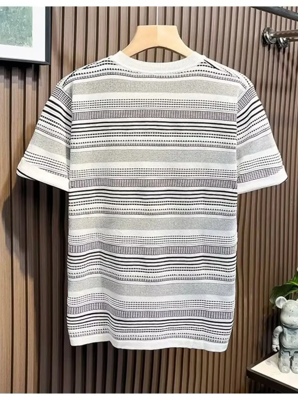 Everyday Striped Crew Neck Tee