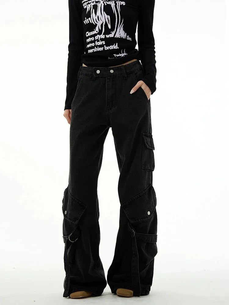 Straight-Leg Workwear Jeans