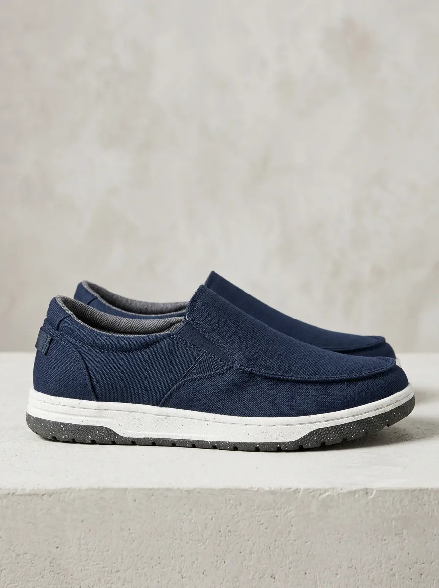 Streetwear Graphic Modern Look Men's Stretch Canvas Shoes