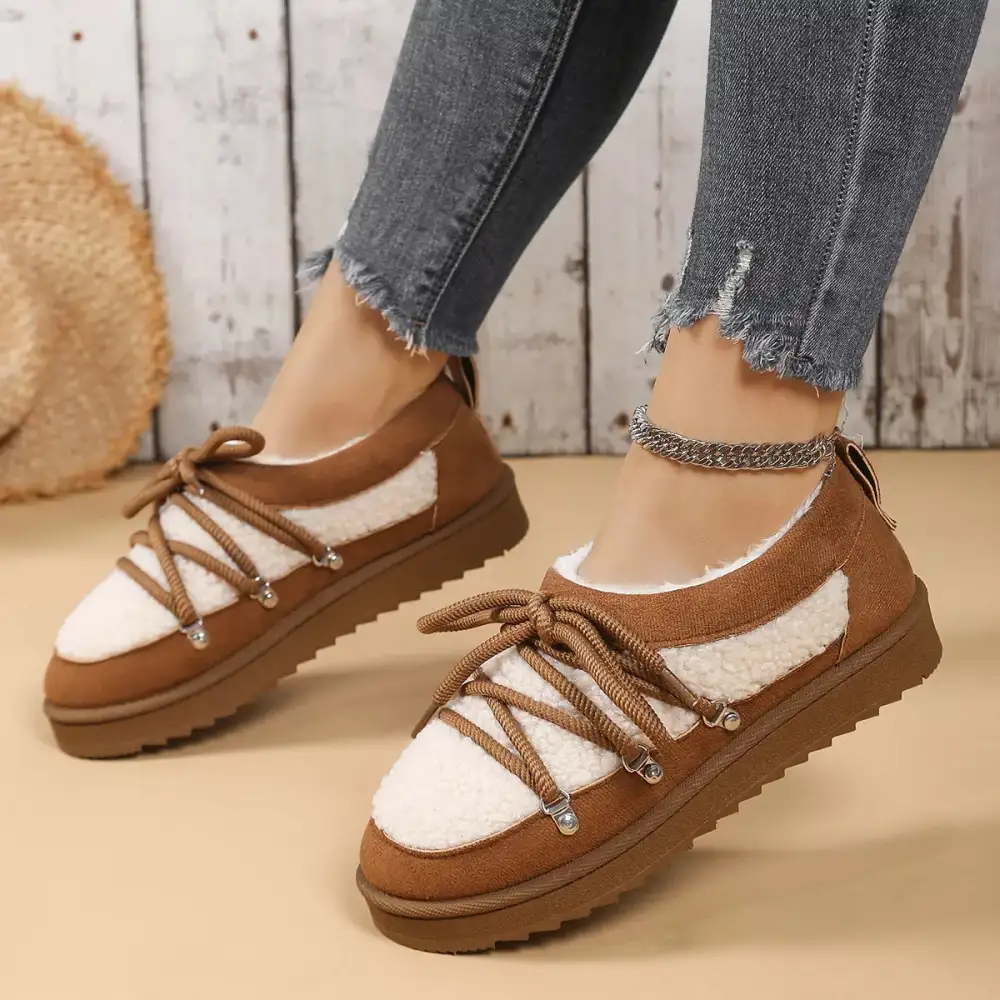 Lace-Up Ankle Boots