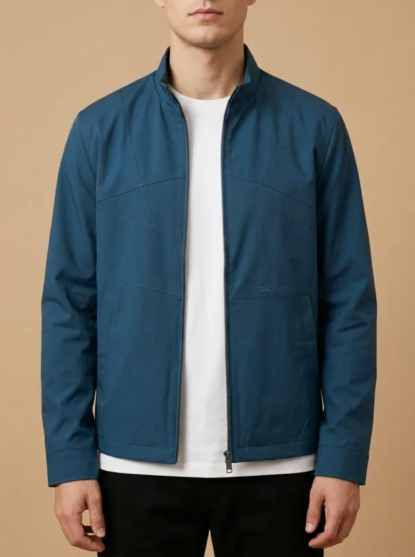 Motion Geometric Paneled Jacket