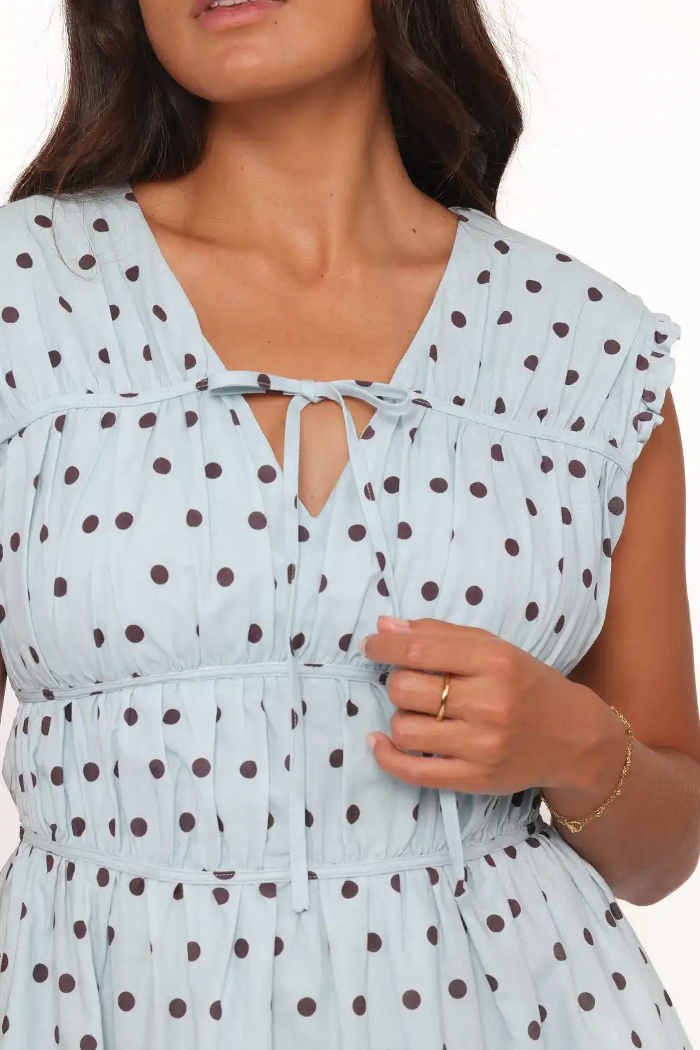 Polka Dot Mini Dress