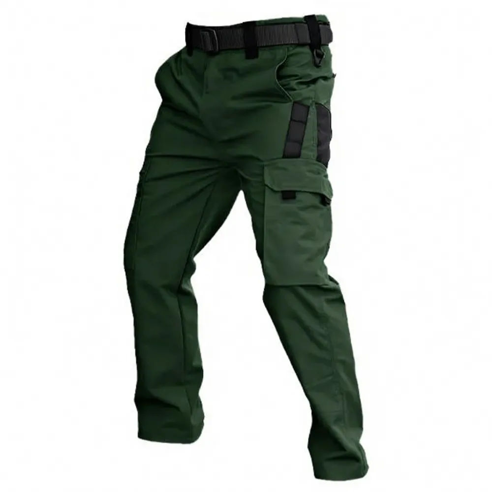 Men's Solid Color Tactical Work Pants