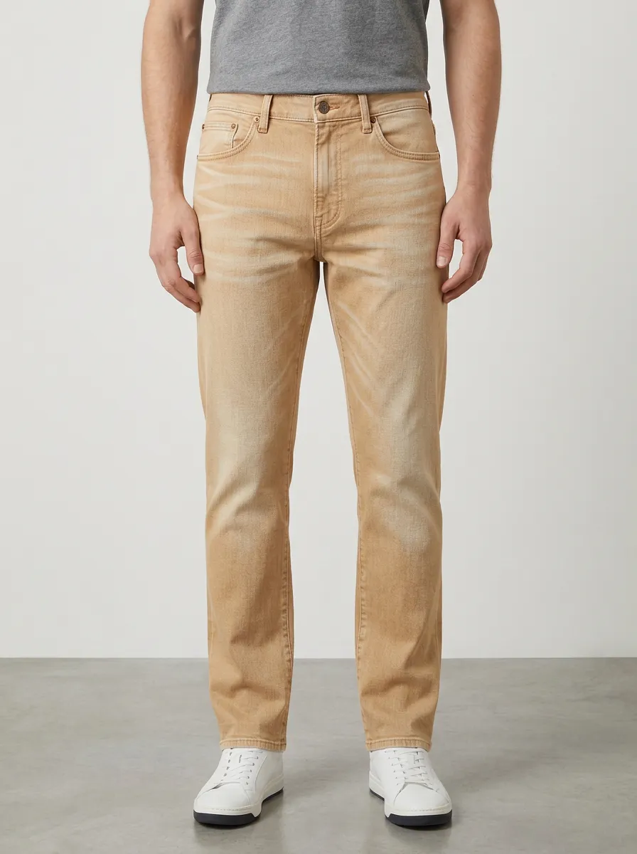 Dark Wash Straight Jeans