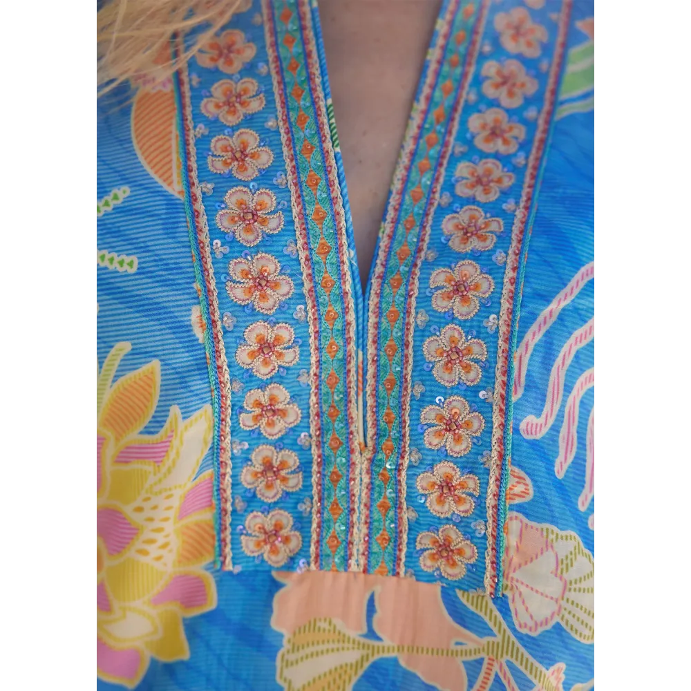 Relaxed Floral Casual Dress