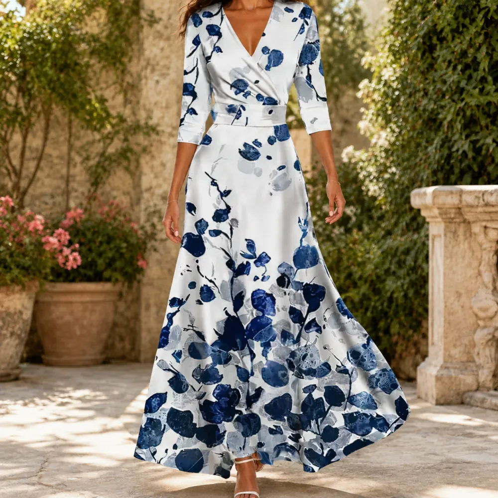Wrap Soft Maxi Dress