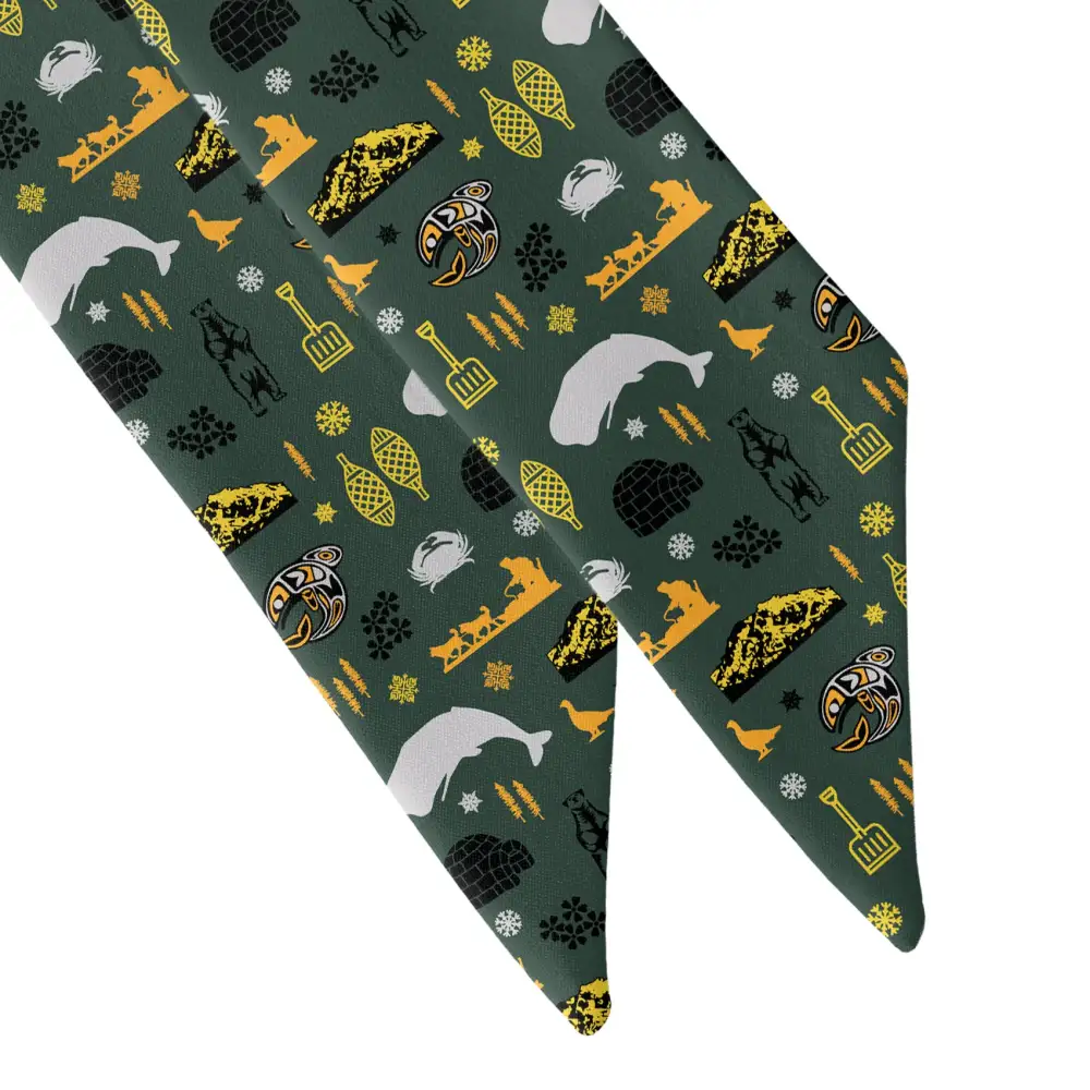 Alaska State Heritage Design Hair Scarf