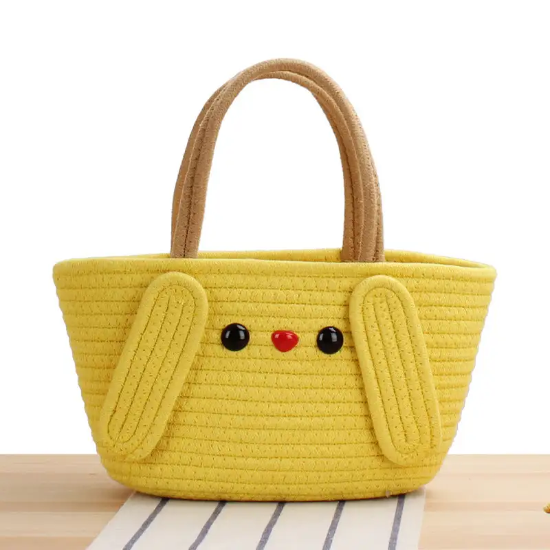 Crochet Market Bag Cartoon Cute Bag