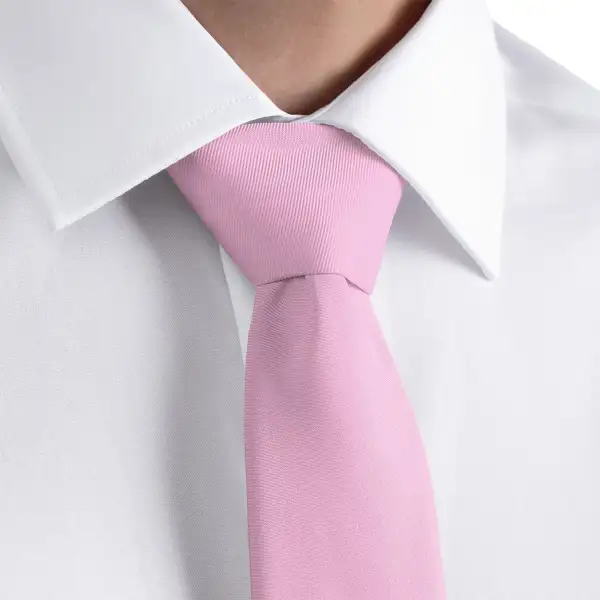 Artful Solid Style Necktie