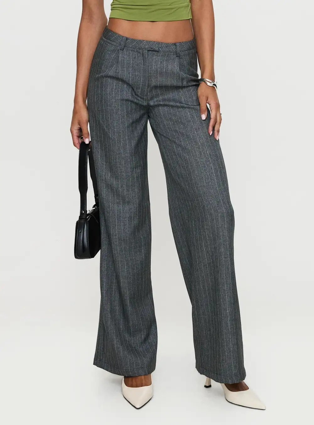 Flared Broadcast Wide Leg Pants