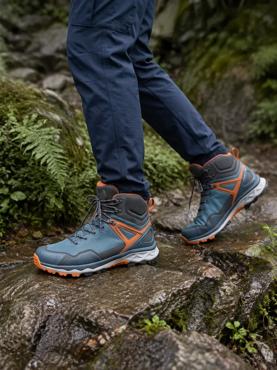 Men's Ridgeline Hiking Pattern Printed Boots