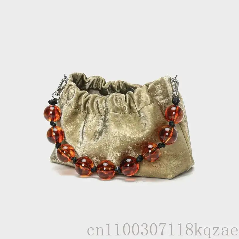 Heritage Collection: Vintage Multi-Pocket Leather Shoulder Bag