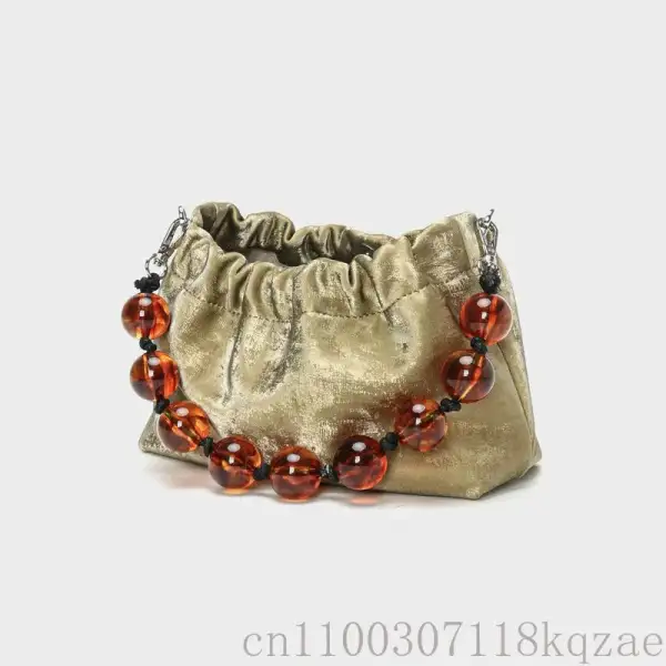Heritage Collection: Vintage Multi-Pocket Leather Shoulder Bag