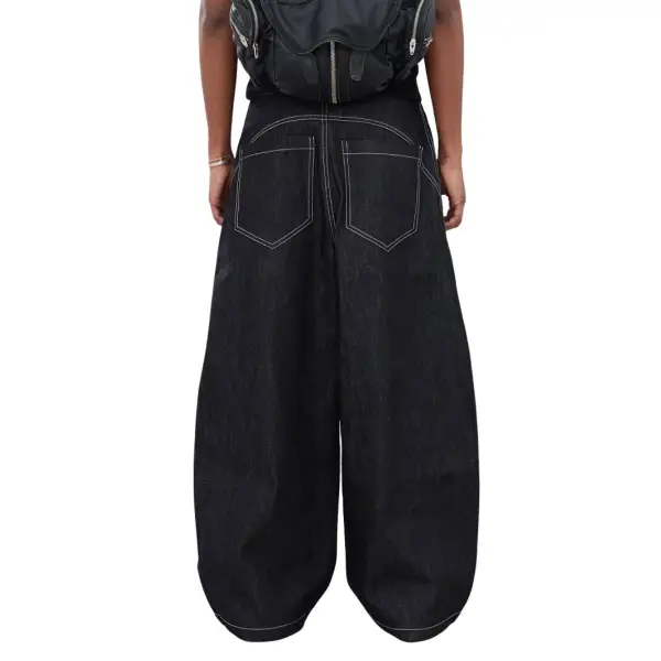 Modern Barrel Leg Denim Jeans