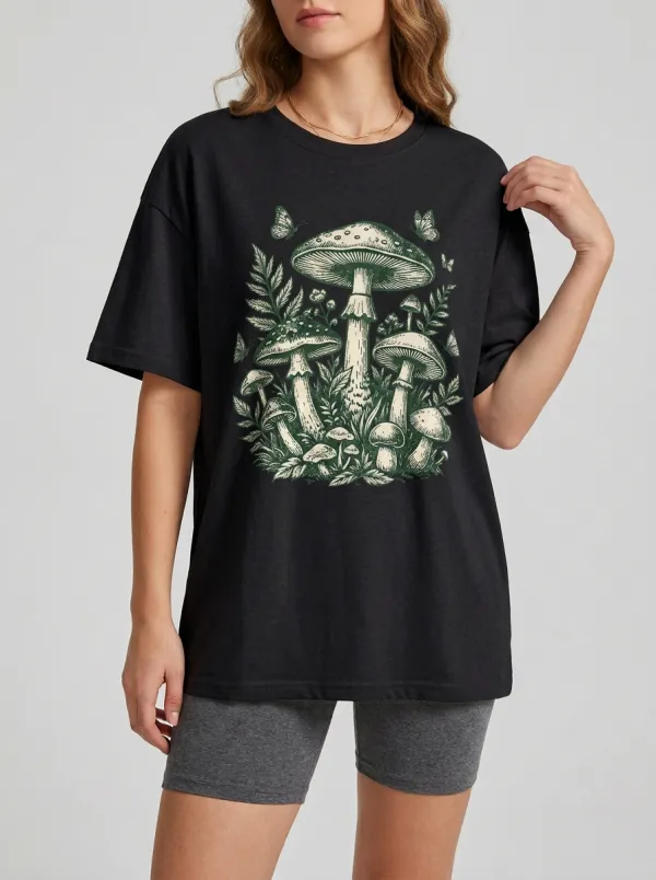 Women's Boxy-Fit Crewneck T-Shirt