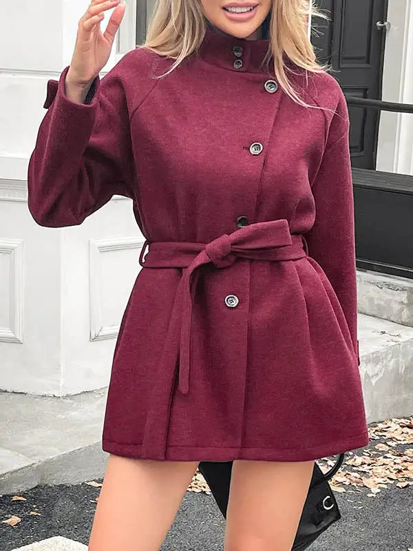 Button Front Coat Essential