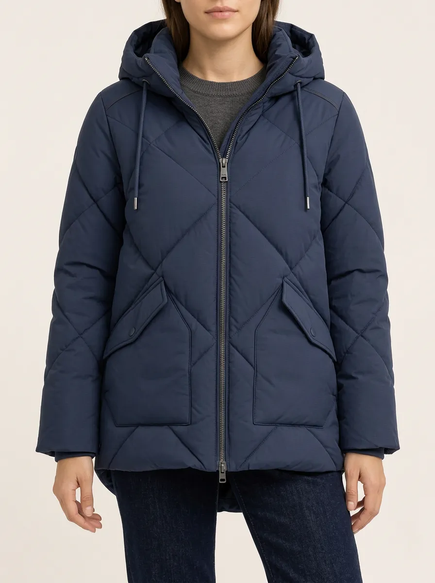 Women's Relaxed Quilted Puffer Jacket