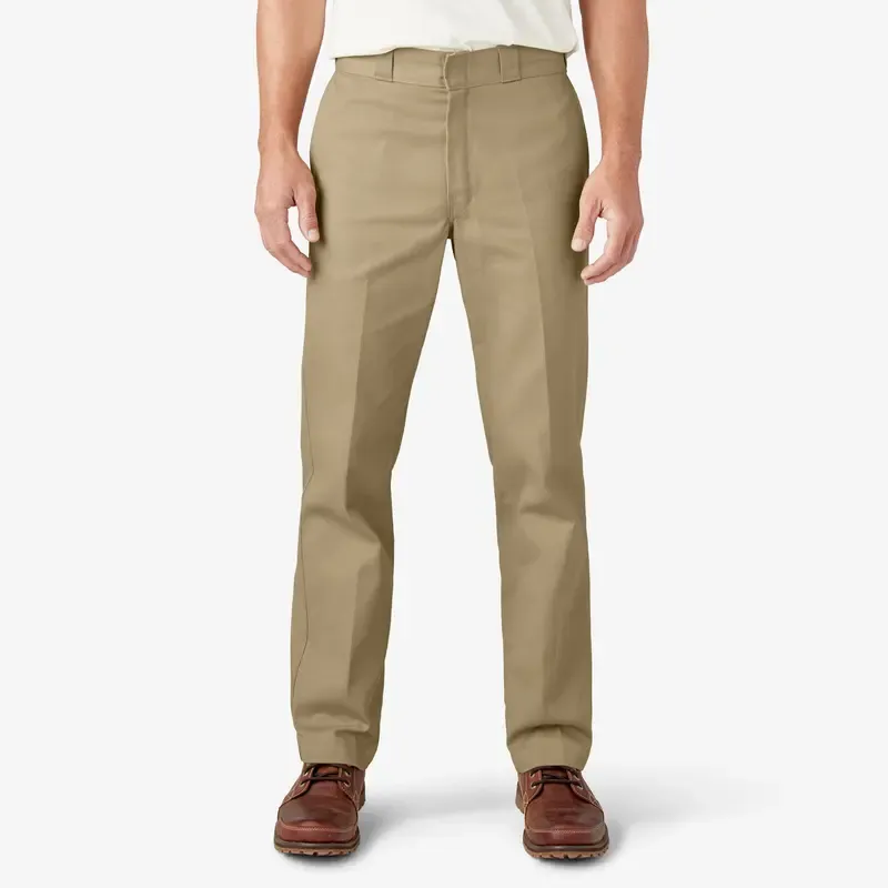 Men's work pants, classic solid color