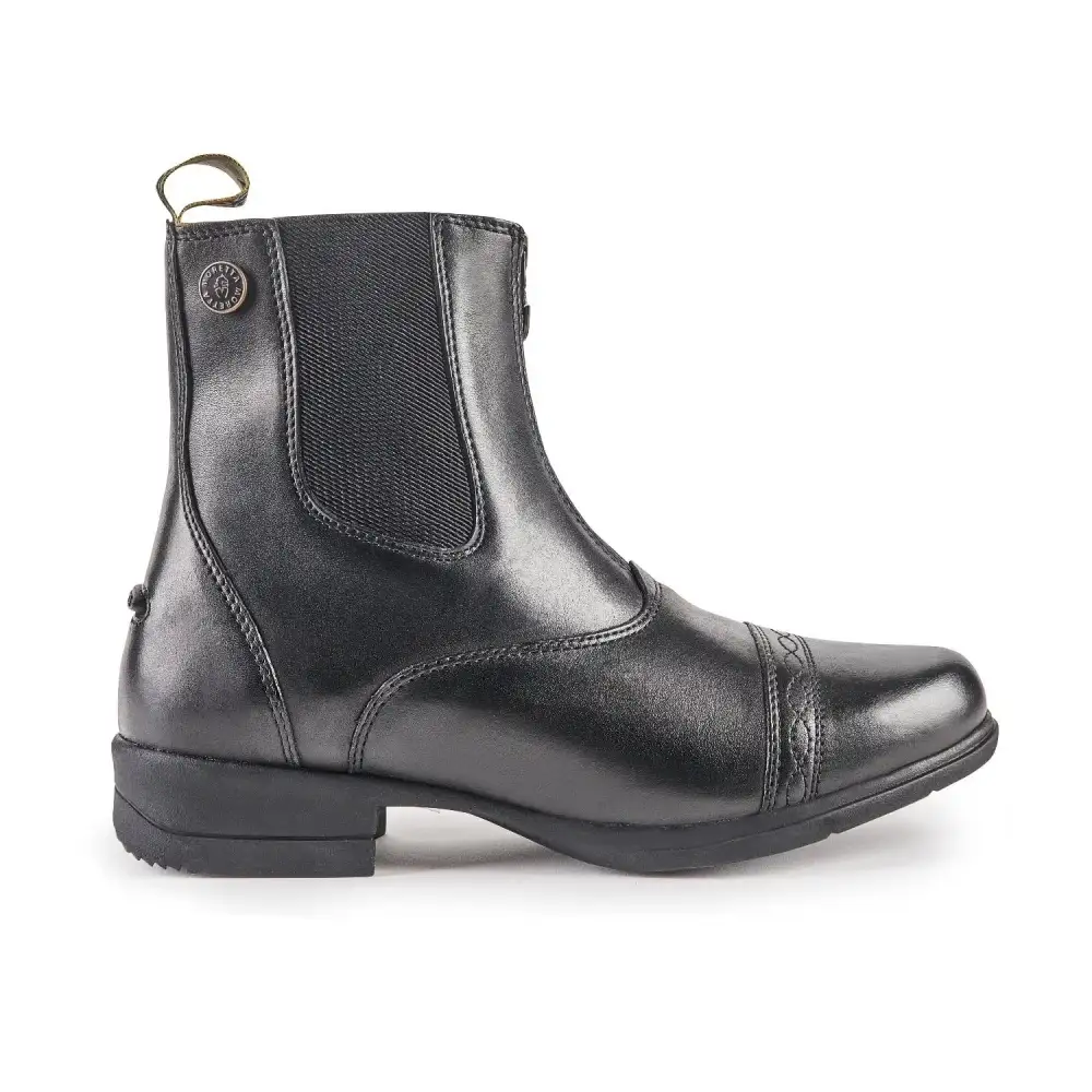 Refined Leather Comfort Riding Boots