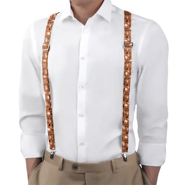 Scenic Pattern Suspenders
