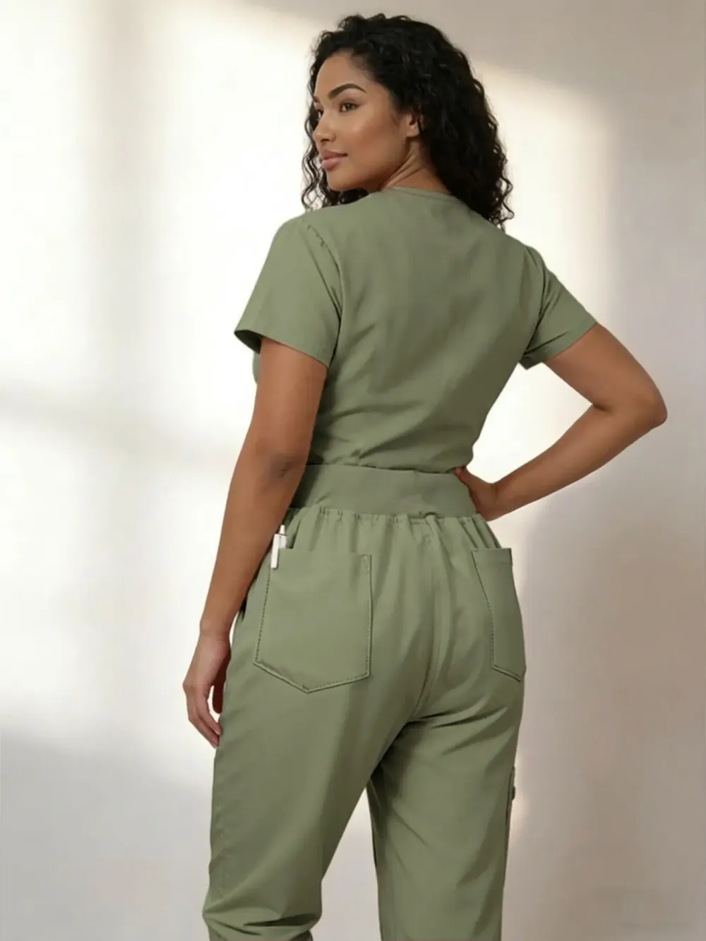 Women's Medical Scrubs Set