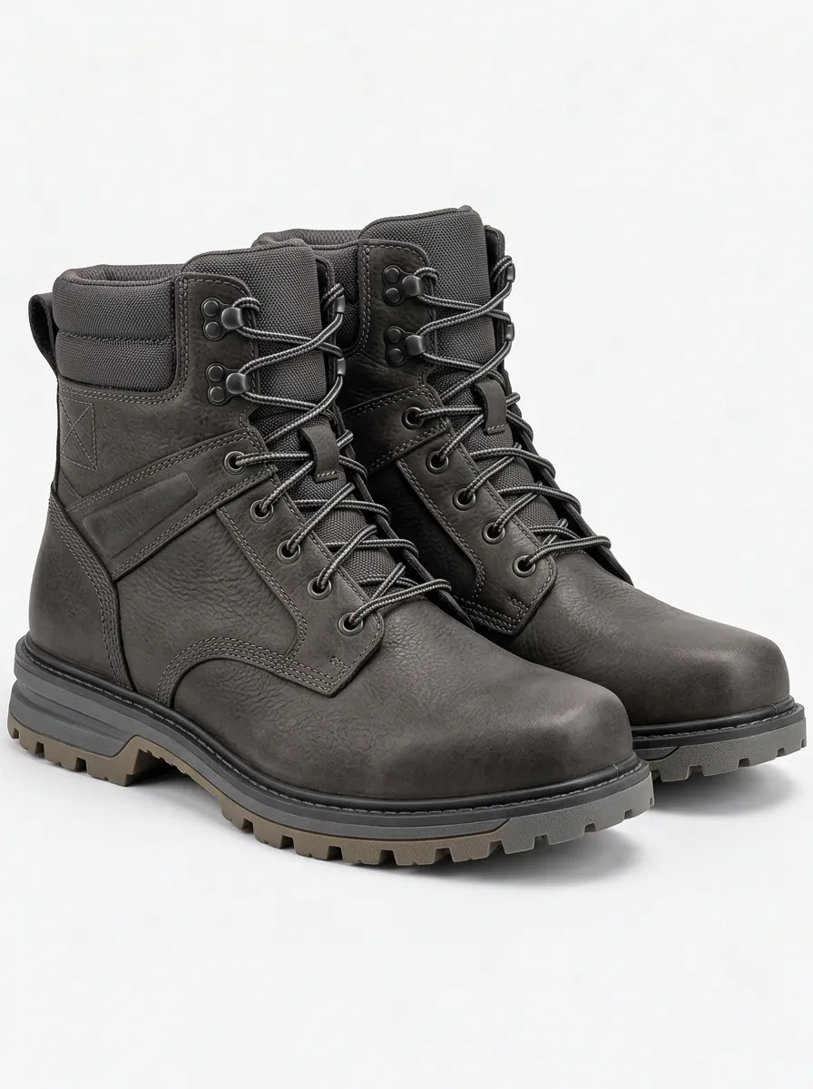 Men's Waterproof Work Boots for Outdoor Style