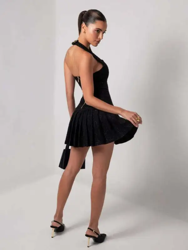 Soft Touch Pleated Dress