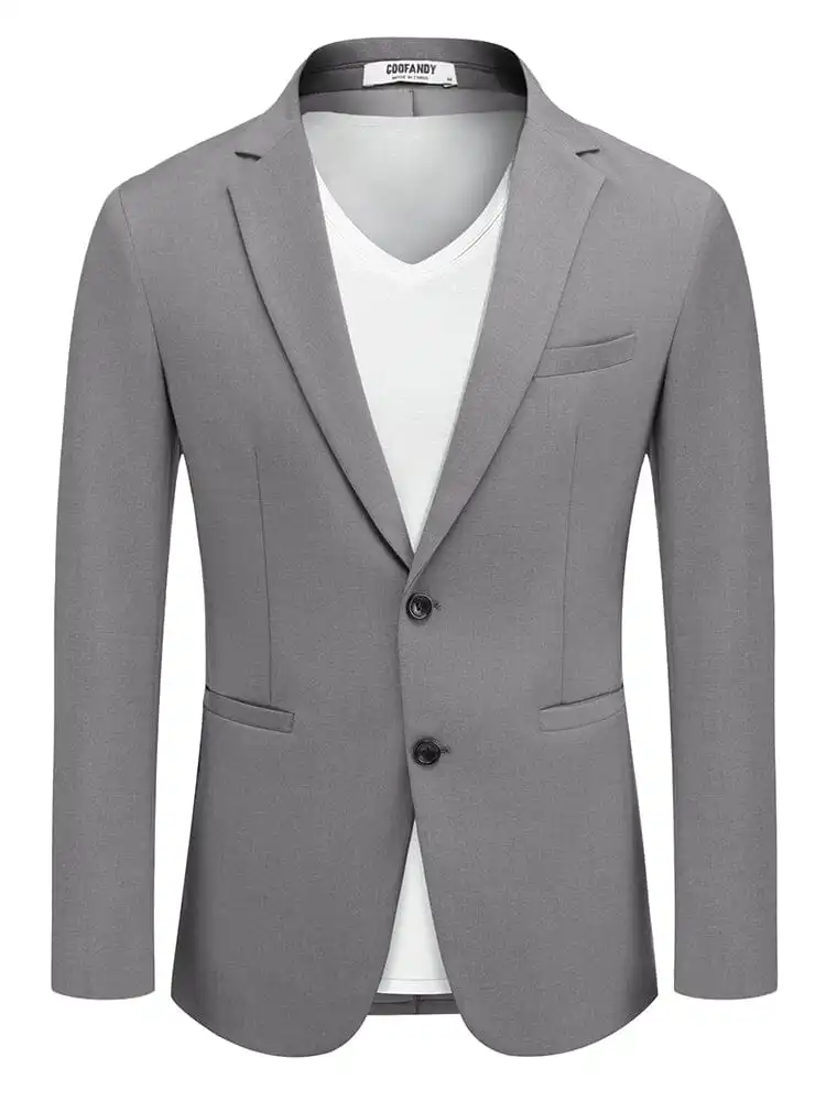 Soft Structure Tailored Blazer Jacket