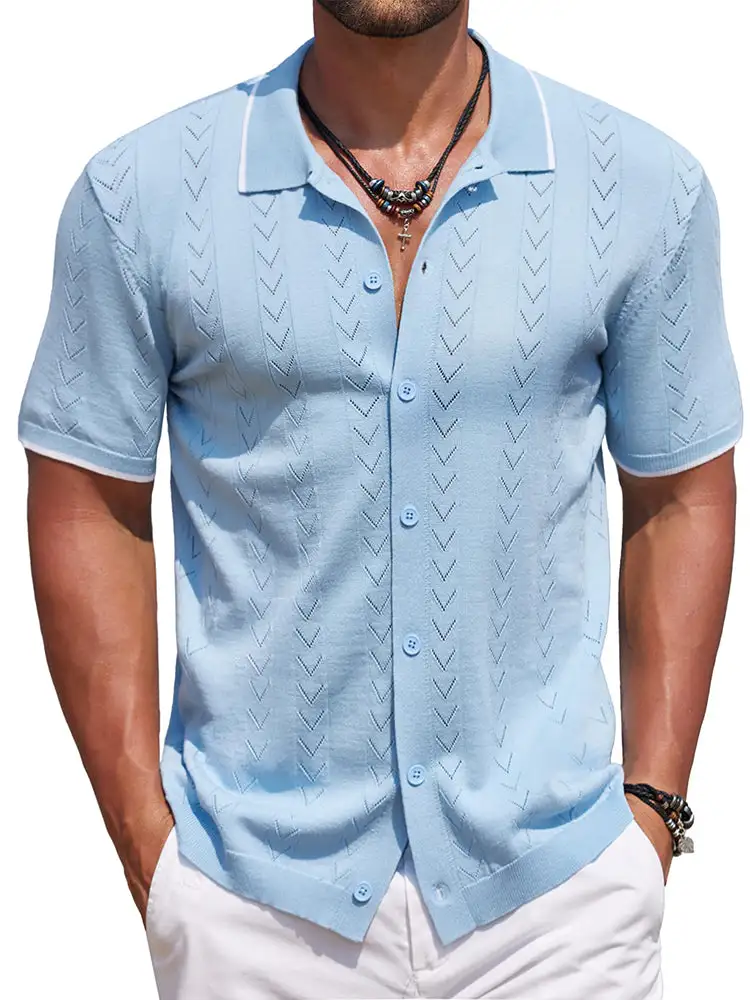 Textured Relaxed Cut Shirt