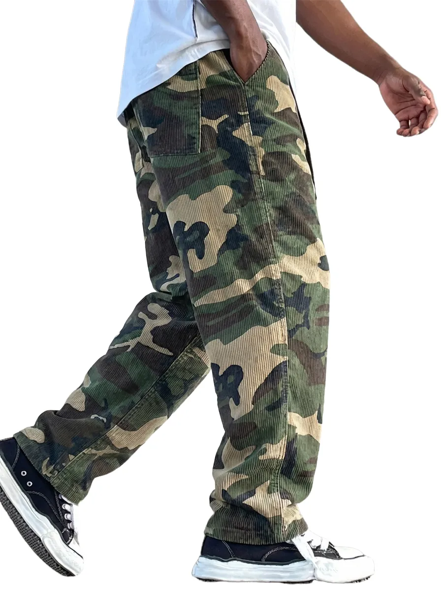 Soft Corduroy Casual Pants